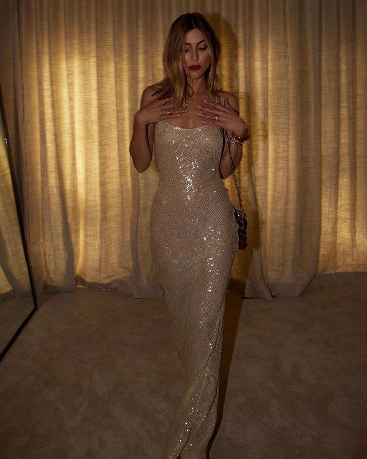 Sequin maxi dress – Meril