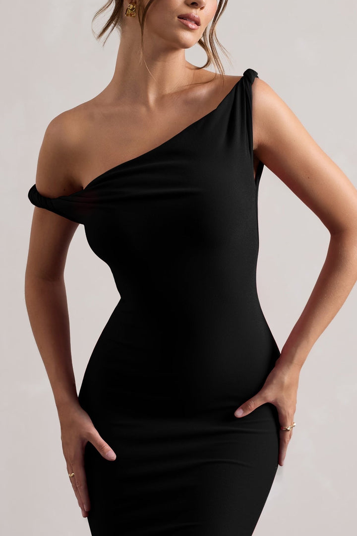 Off-the-shoulder maxi dress – MORNA