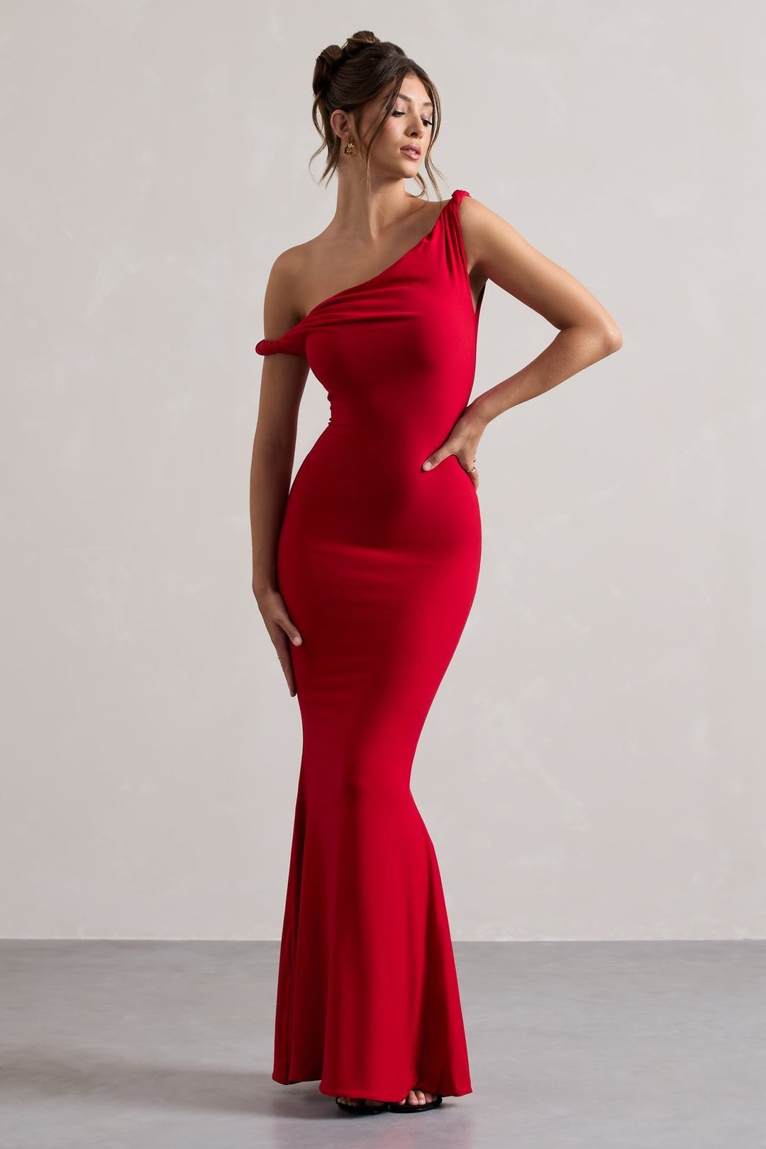 Off-the-shoulder maxi dress – MORNA