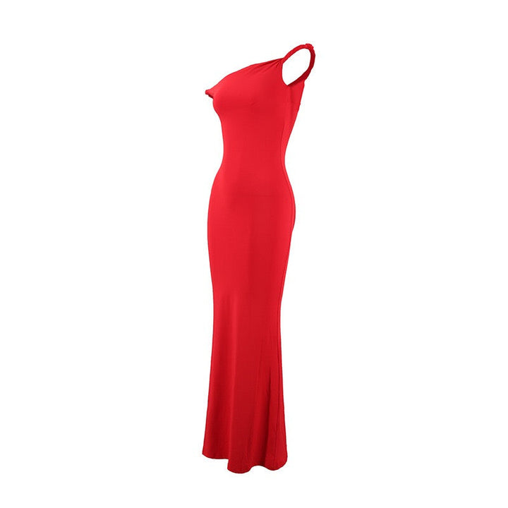 Off-the-shoulder maxi dress – MORNA