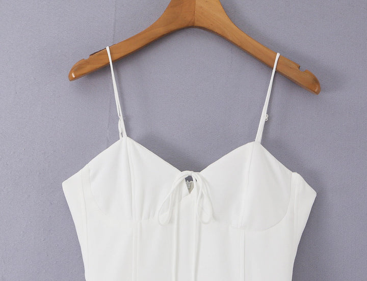 A-line mini dress in tulle – Laia