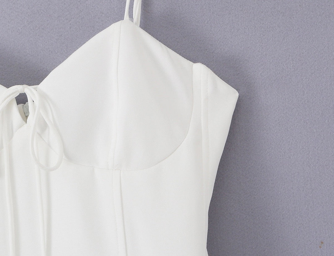 A-line mini dress in tulle – Laia