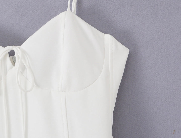A-line mini dress in tulle – Laia