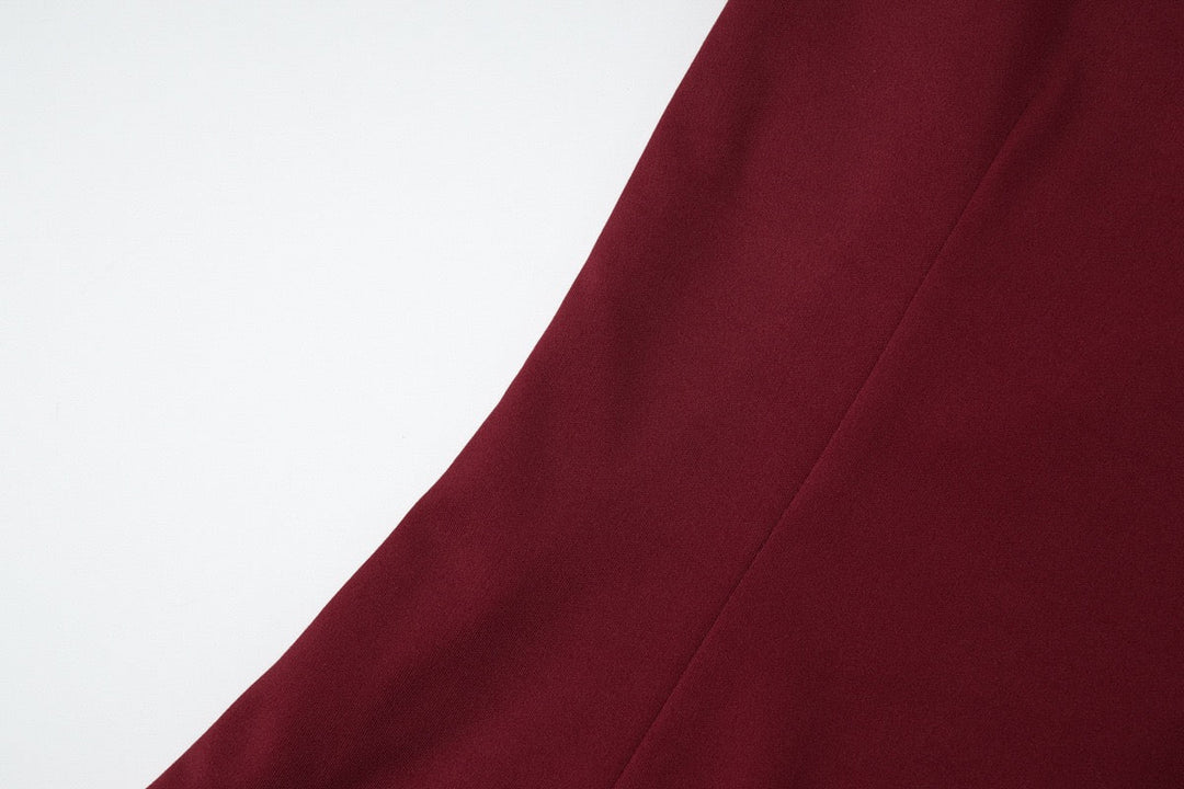Elegant Fitted Maxi Dress with Buckle Closure - IRENA