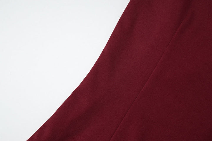 Elegant Fitted Maxi Dress with Buckle Closure - IRENA