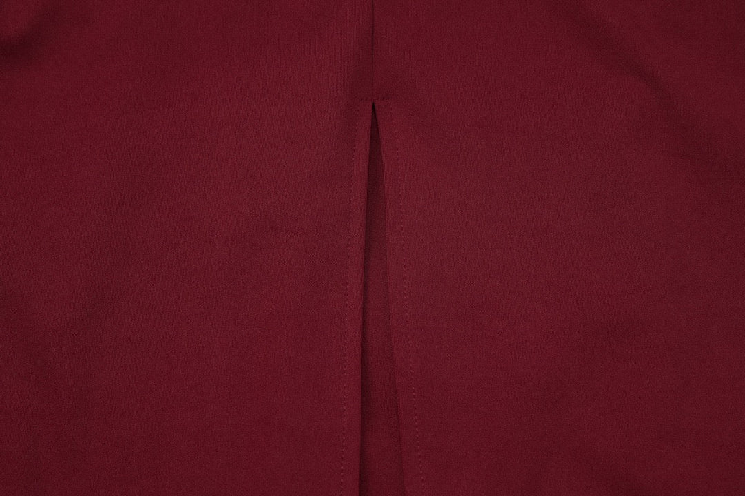 Elegant Fitted Maxi Dress with Buckle Closure - IRENA