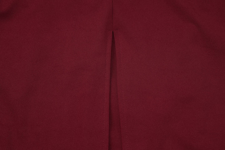 Elegant Fitted Maxi Dress with Buckle Closure - IRENA