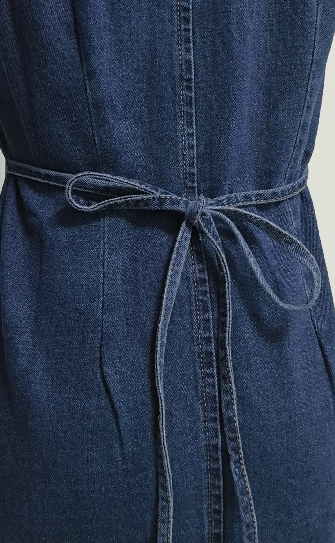 Denim mini dress – Gigi