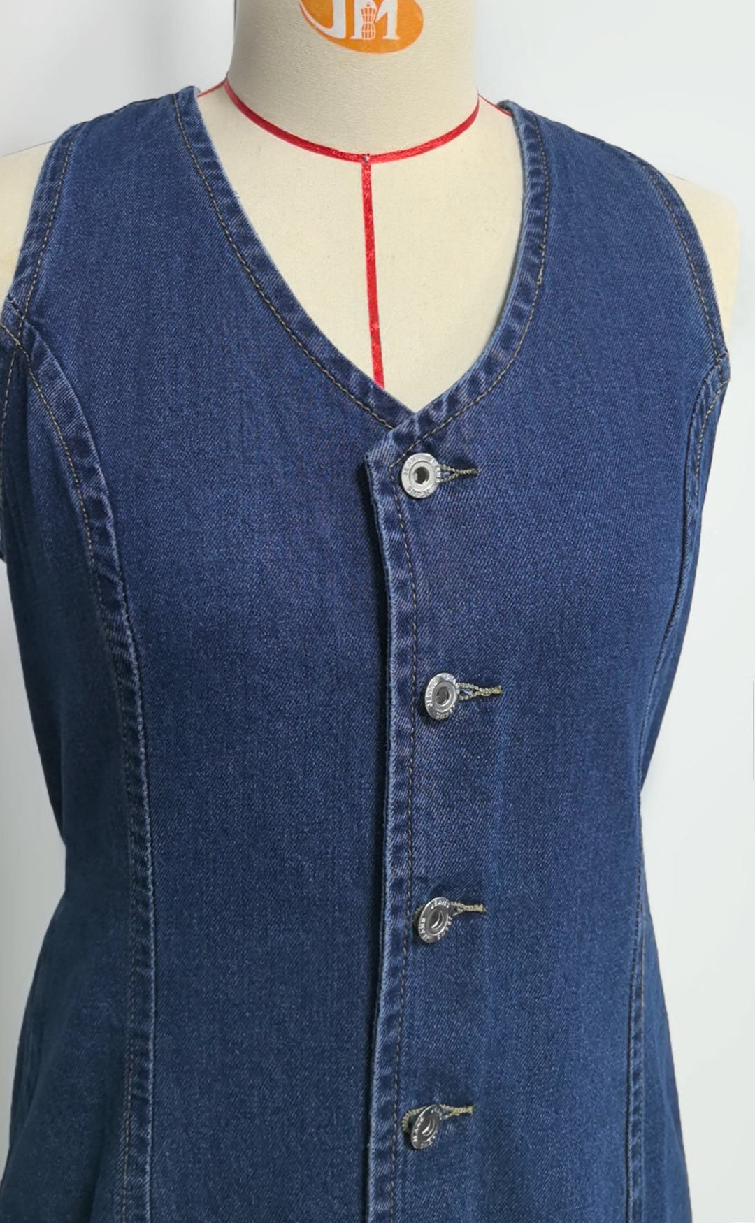 Denim mini dress – Gigi