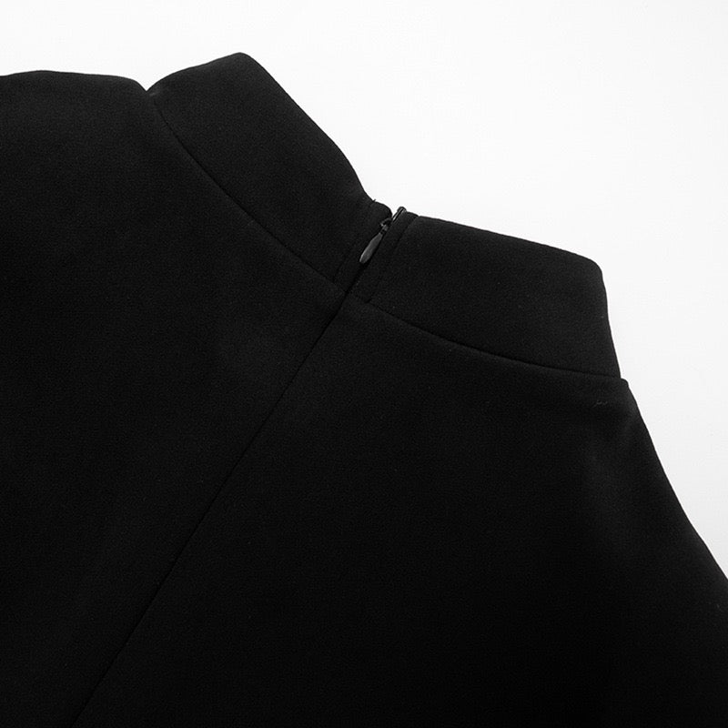 Mini dress with buckles and cutouts design - Sharel