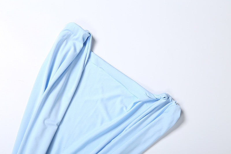 Mini dress with pleats and cutouts design - PHELI