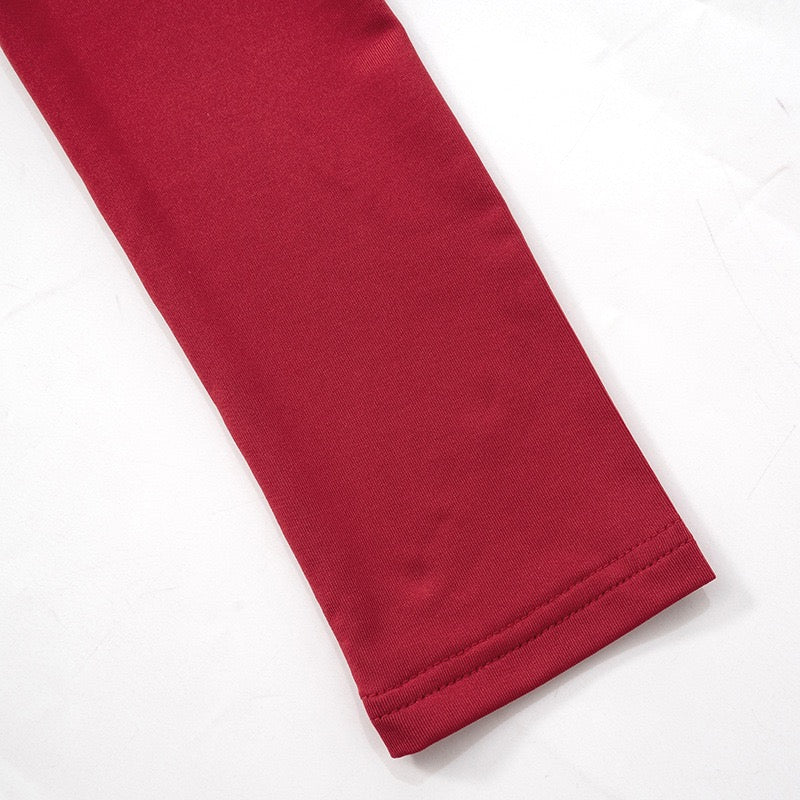 Maxi golf dress with ruching in mermaid cut - Yiska