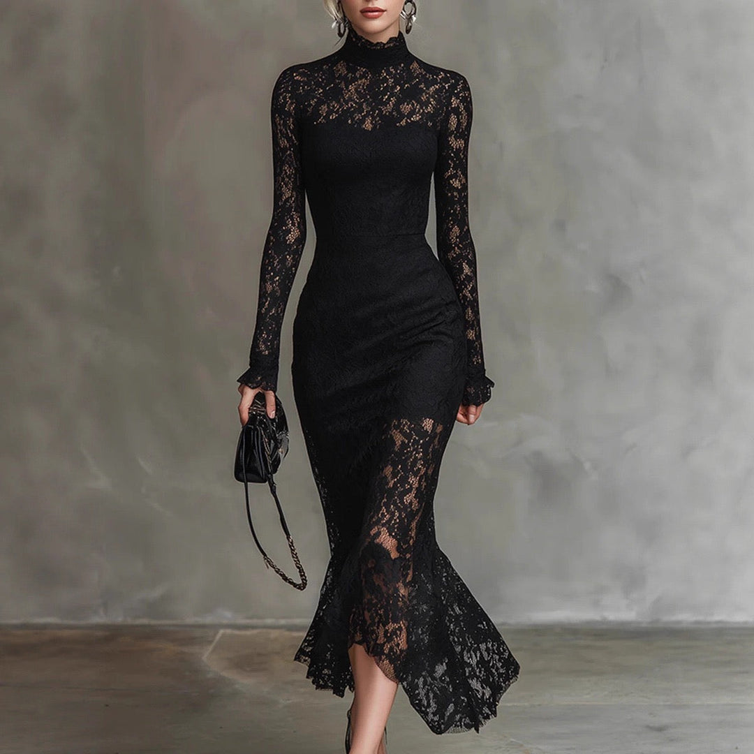 Midi lace dress - Linda