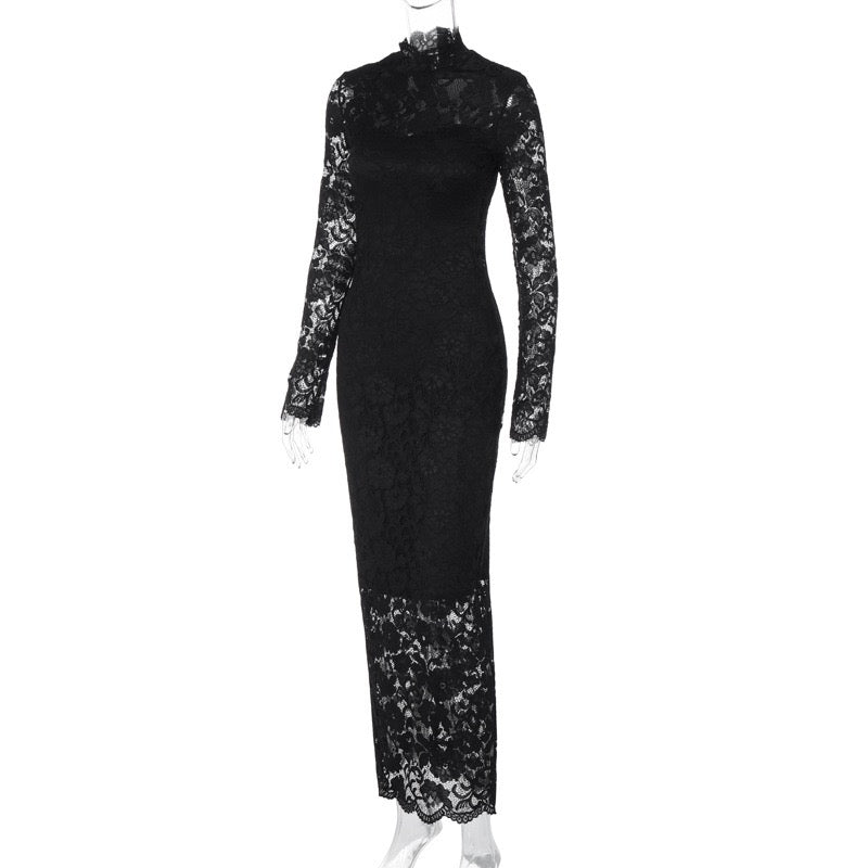 Maxi lace dress - Lurence