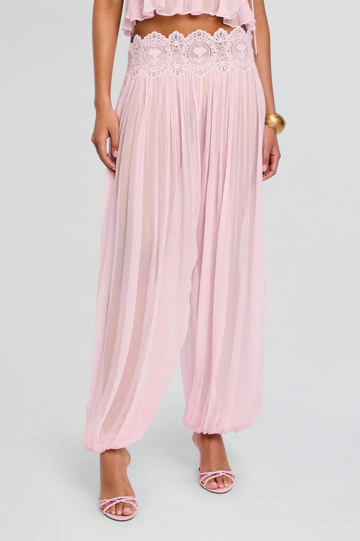 Manara two-piece chiffon set with a unique design