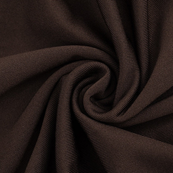 Mini dress with pleated design and open back - SHELIE