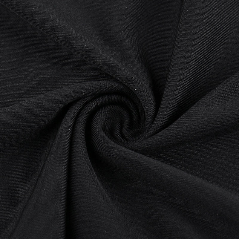 Elegant maxi dress with one-shoulder design and satin decoration - Floren