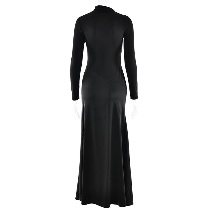 Maxi dress with satin design - Shiri