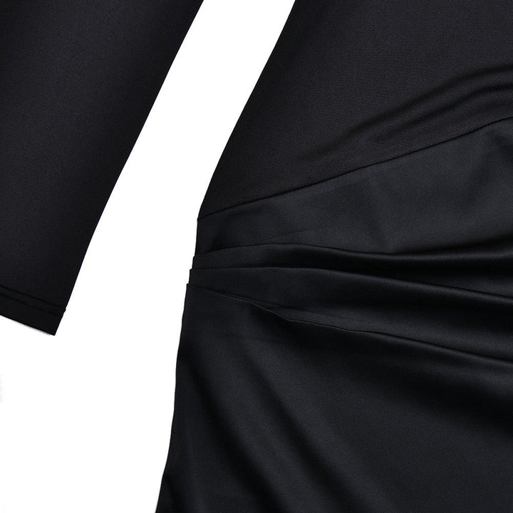 Maxi dress with satin design - Shiri