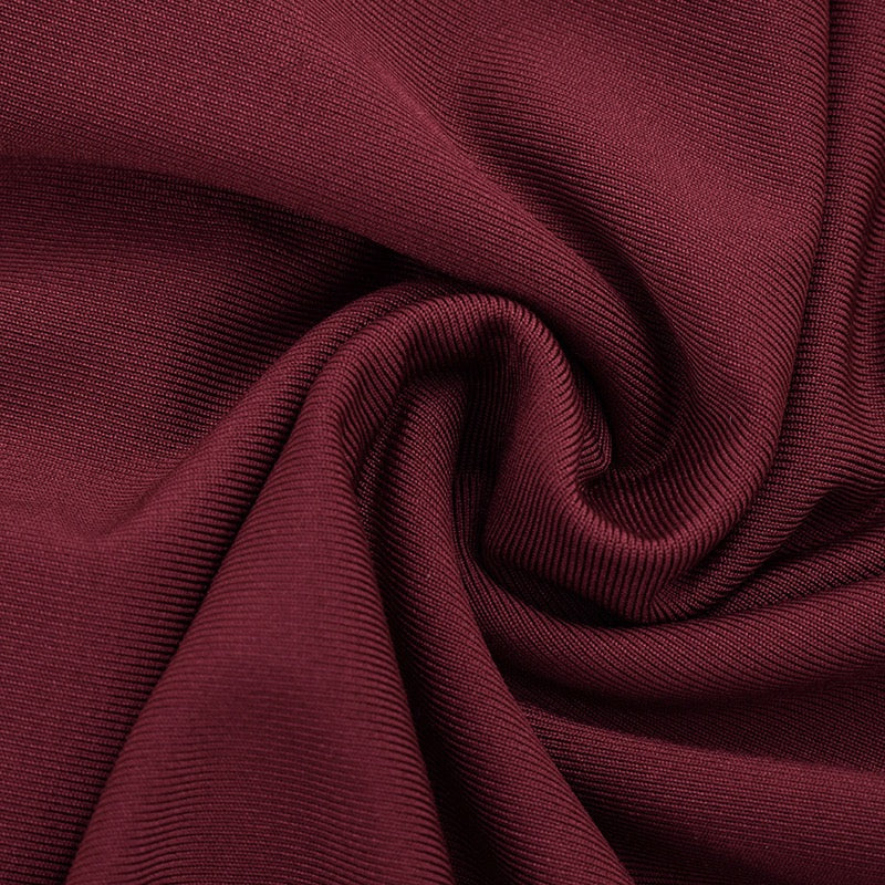 Maxi chiffon dress with bodysuit design and deep slits - JULIAN