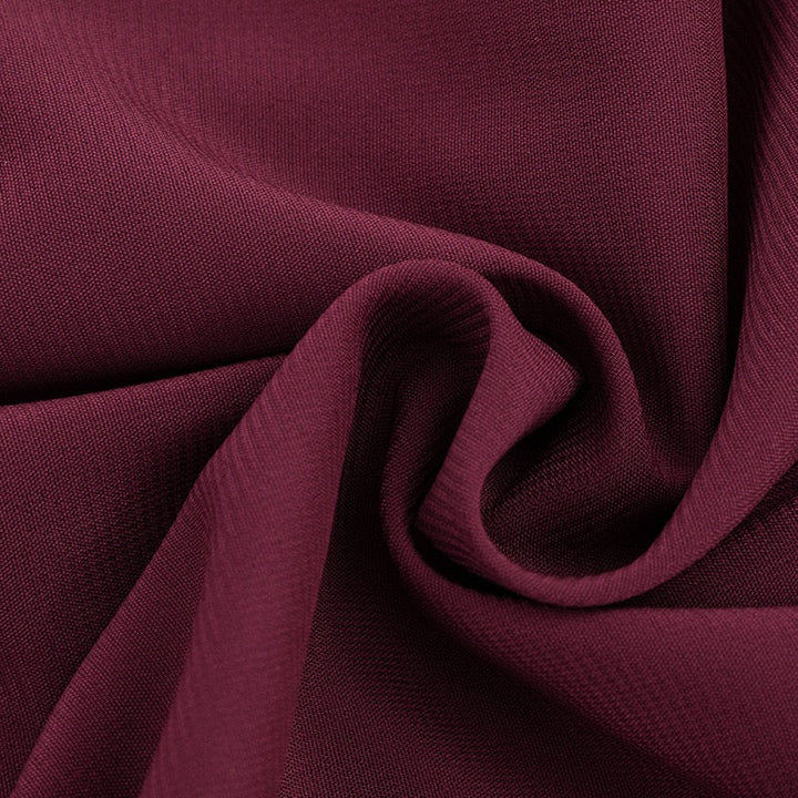 Maxi chiffon dress with bodysuit design and deep slits - JULIAN