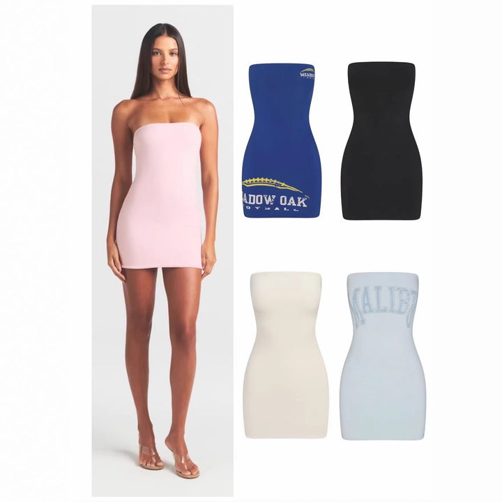 Kails strapless fitted mini dress in shaping fabric