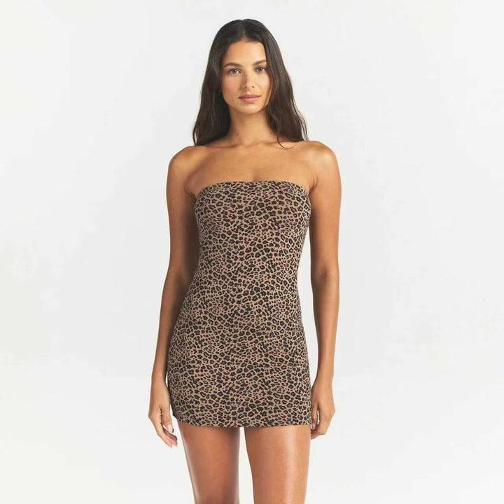 Kails strapless fitted mini dress in shaping fabric