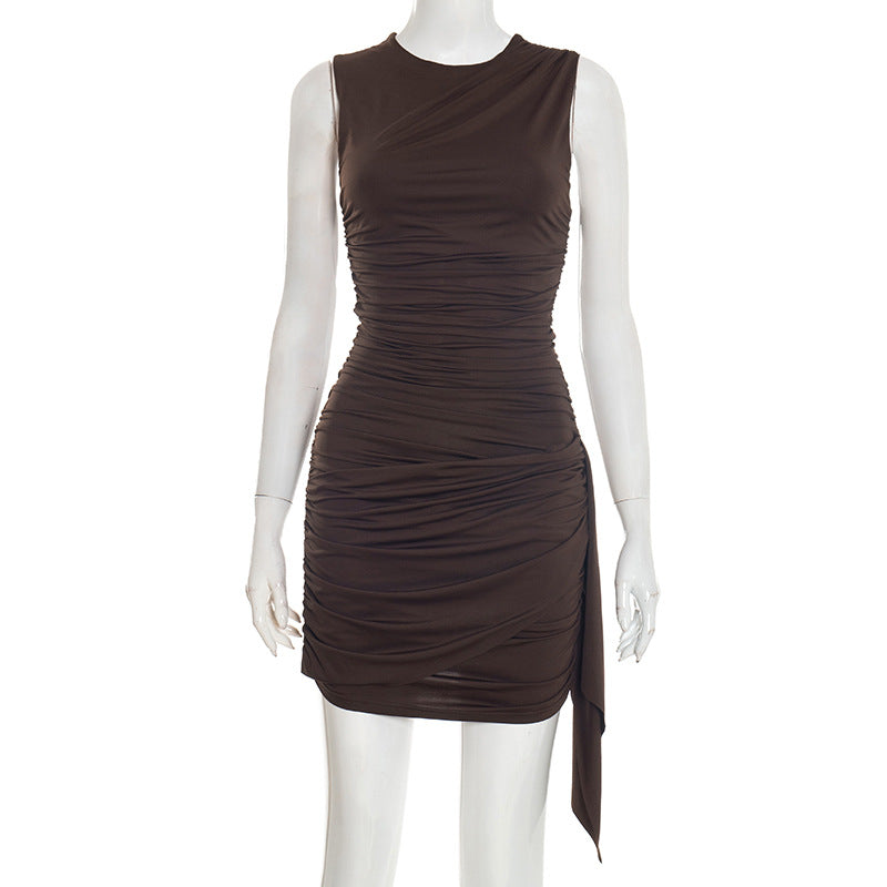 Ruched mini dress - ALISI