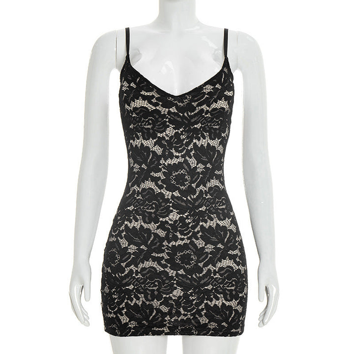 Lace mini dress - BABY ANNA