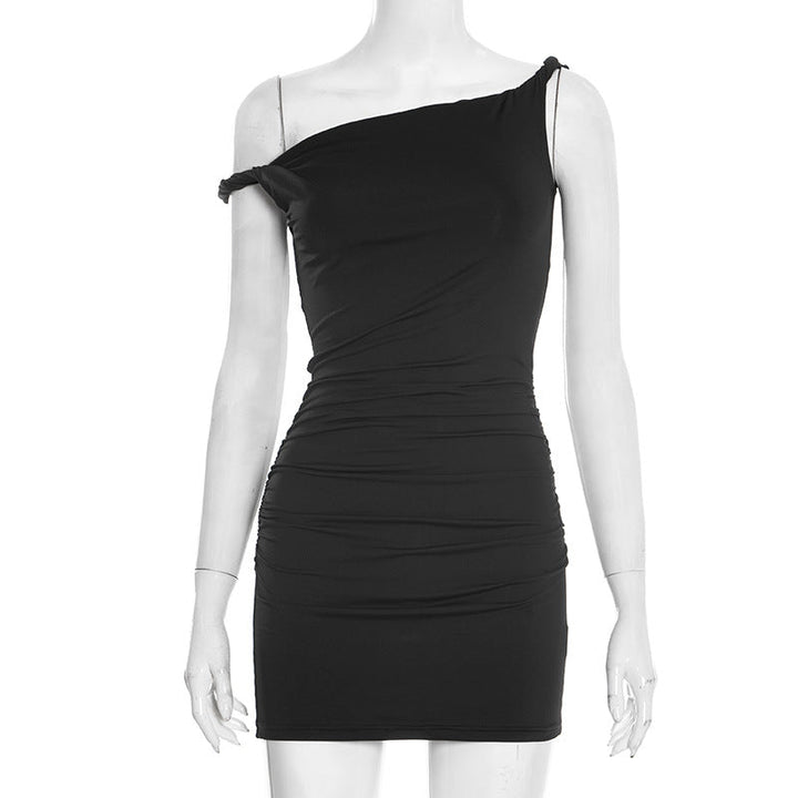 Off-shoulder tight mini dress - Nini