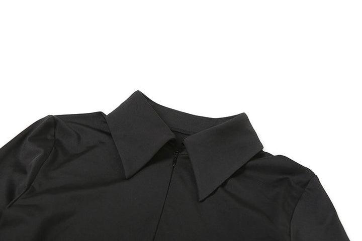Fitted Mini Dress with Shaping and Flattering Fabric, Matching Belt Detail - Journey