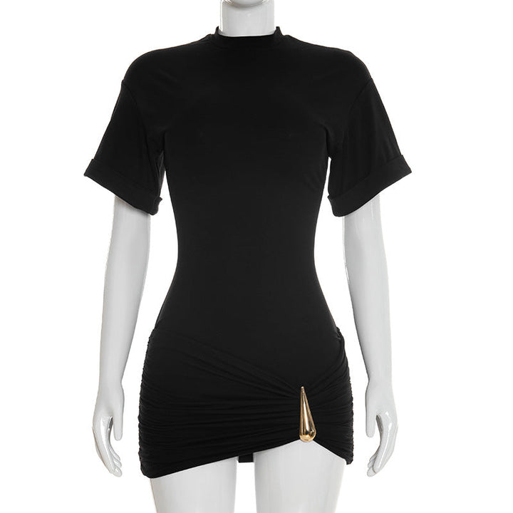 Mini dress with a buckle design - Feli