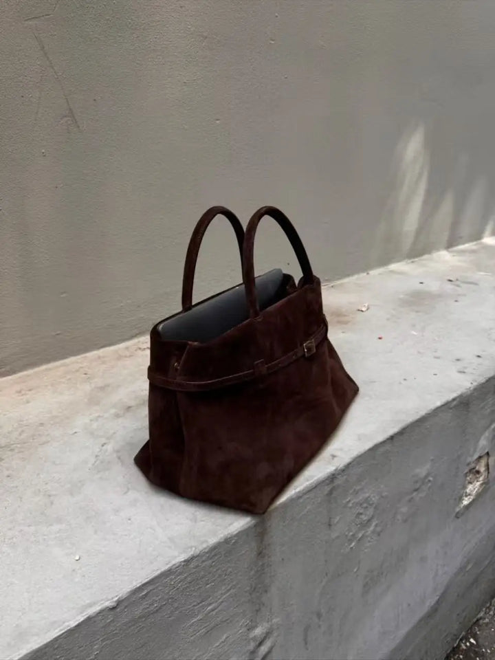 תיק זמש / עור בעיצוב יוקרתי