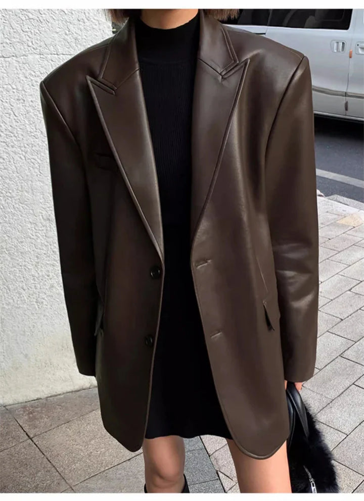 Tailored Leather Jacket - Rashal
