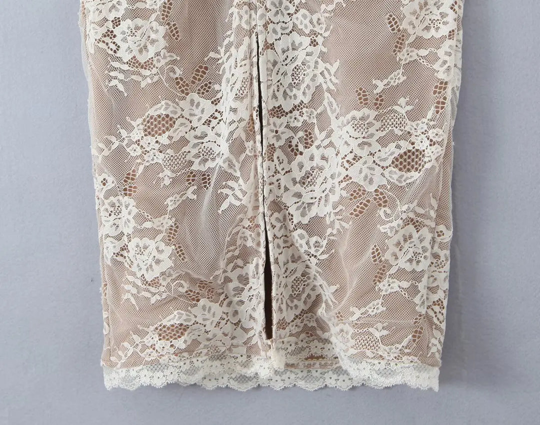 Midi Lace Dress - Elizabeth