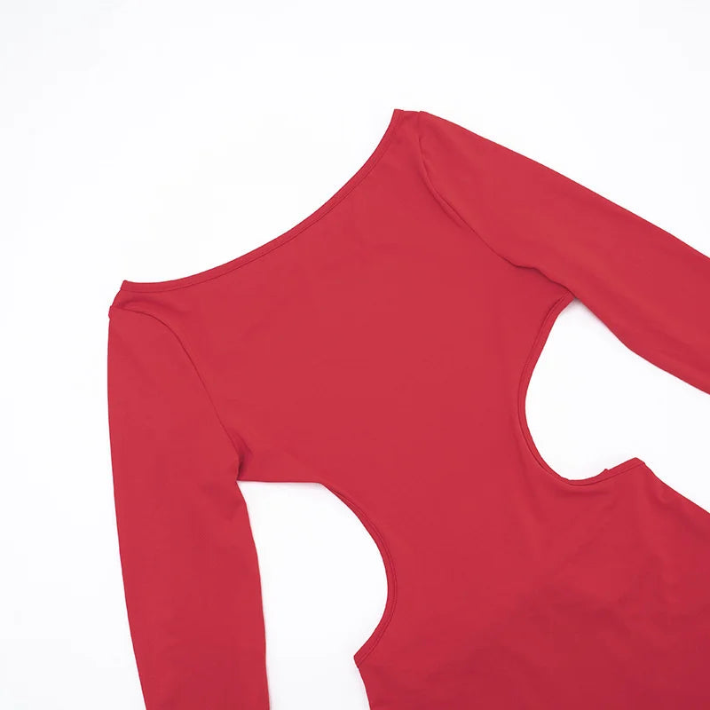 Mini Dress with Open Back and Bow Design - ORIN