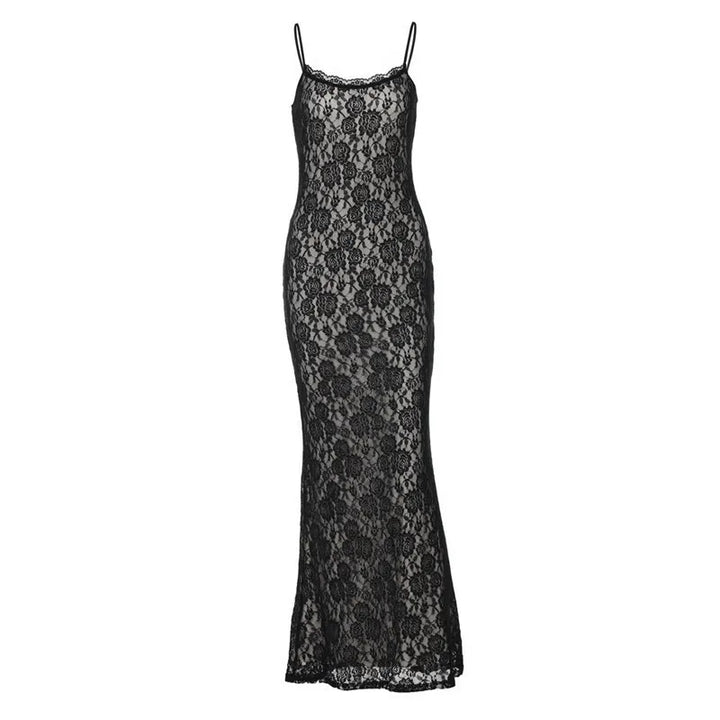 Lace Maxi Dress - Shi Lin