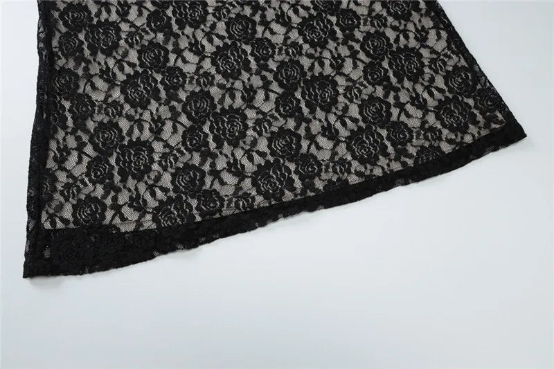 Lace Maxi Dress - Shi Lin