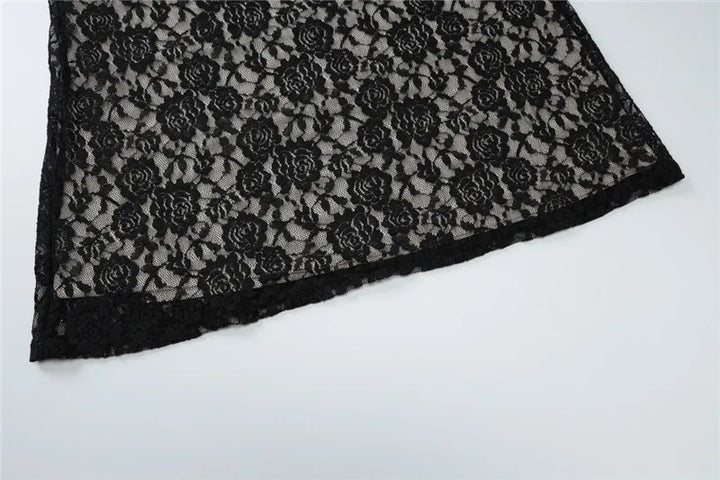 Lace Maxi Dress - Shi Lin