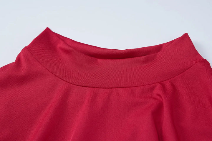 Maxi Dress with Waist Cutout and Deep Slit - Glinda