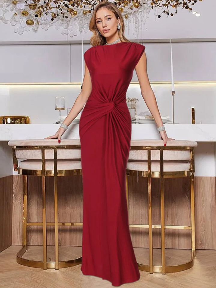 Ruched Maxi Dress - Verona