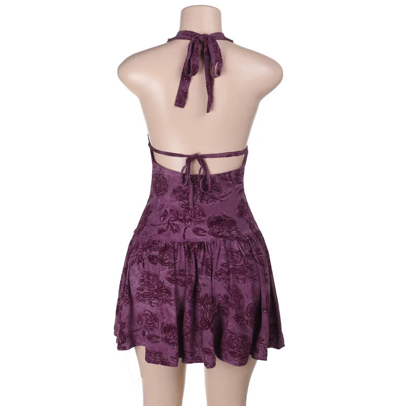 Boho chic mini dress - Ruth
