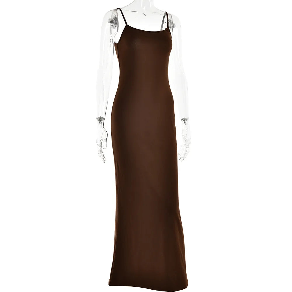 Fitted maxi dress - Anita