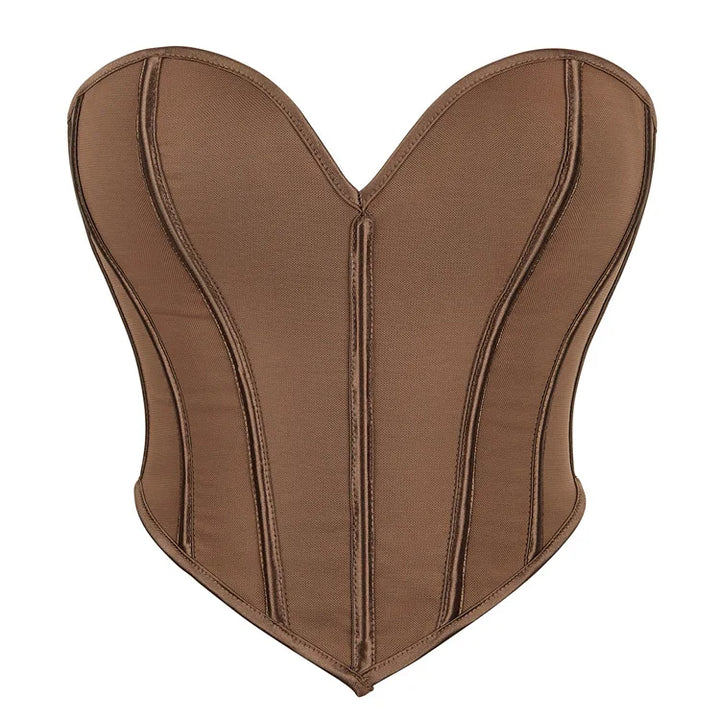 Strapless Corset with Heart-Shaped Neckline - Meredith