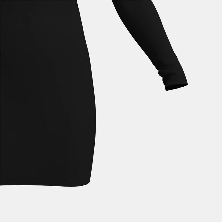 Fitted elegant mini dress with mesh detail - Kiana