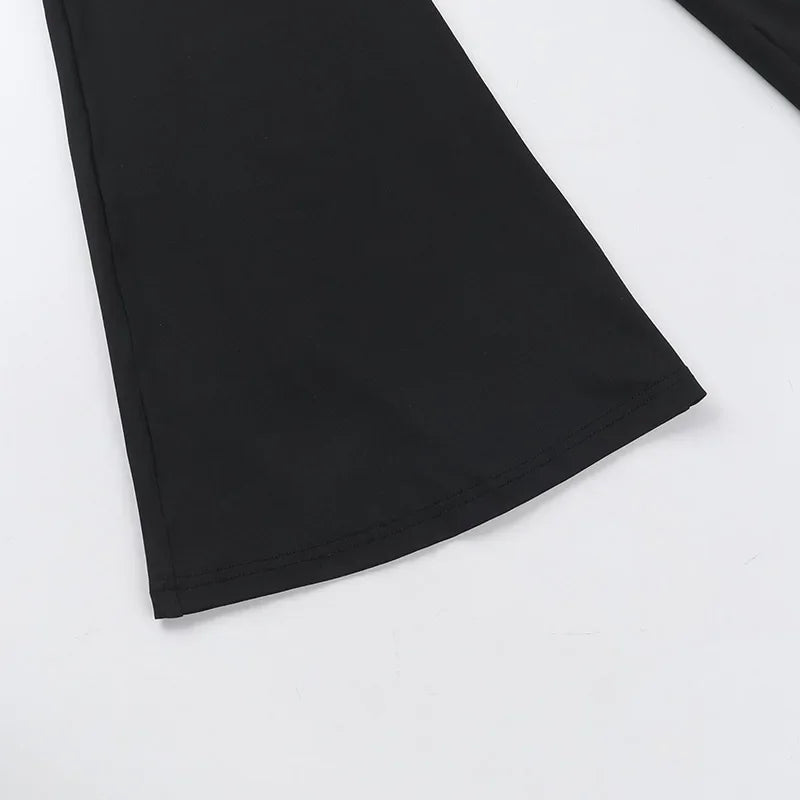 Shaping fabric jumpsuit with mesh design and off-shoulder pedal pants - Maya Lee