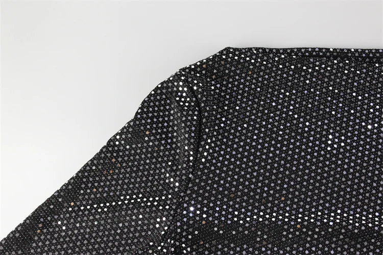Maxi Dress with Sparkling Polka Dot Embellishment - Journee