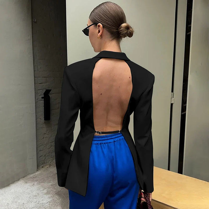 Open-back blazer - Yale