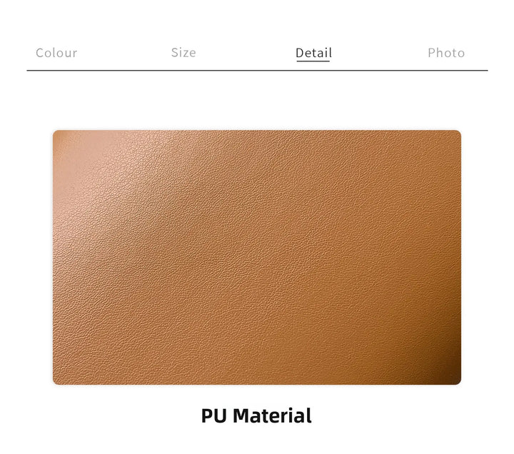 תיק דמוי עור בעיצוב מלבני