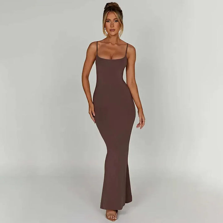 Fitted maxi dress - Anita